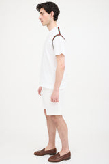 Gucci Webbed Trim Logo T-Shirt