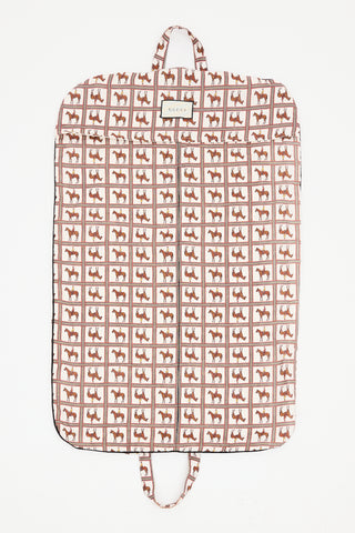Gucci Canvas Printed Garment Weekend Bag