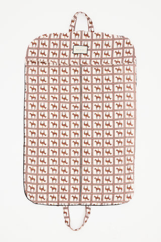 Gucci Canvas Printed Garment Weekend Bag