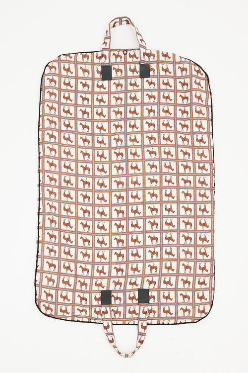 Gucci Canvas Printed Garment Weekend Bag