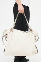 GucciLeather Bamboo Bar Tote Bag