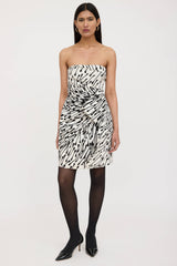 Gucci Patterned Pleated Dress