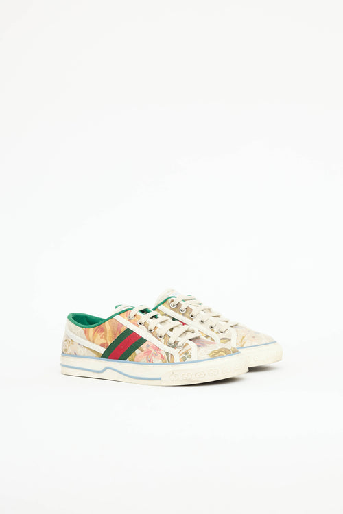 Gucci Floral Tennis 1977 Sneaker