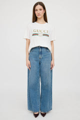 GucciDistressed Logo T-Shirt