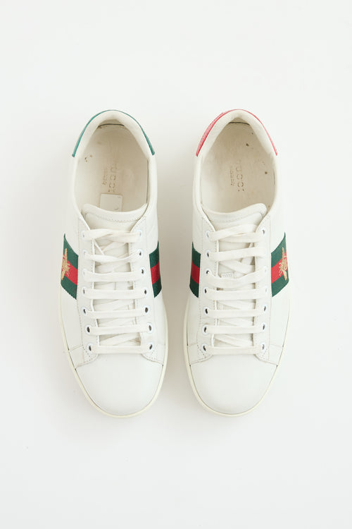 Gucci Leather Ace Sneaker