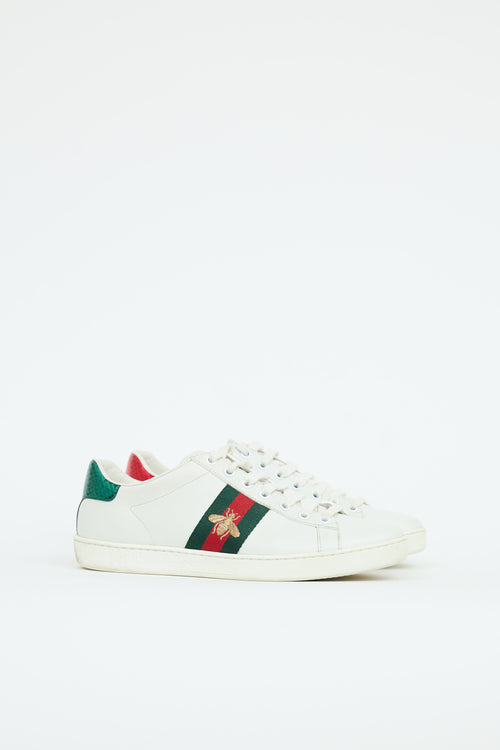 Gucci Leather Ace Sneaker