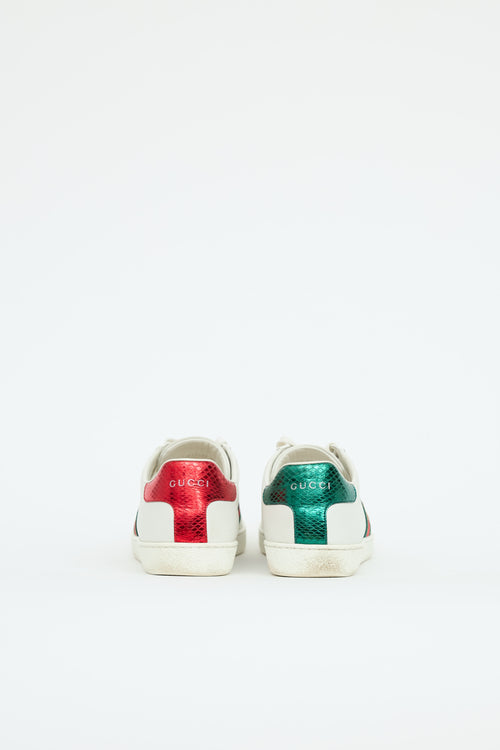 Gucci Leather Ace Sneaker