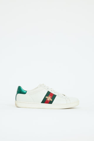 Gucci Leather Ace Sneaker