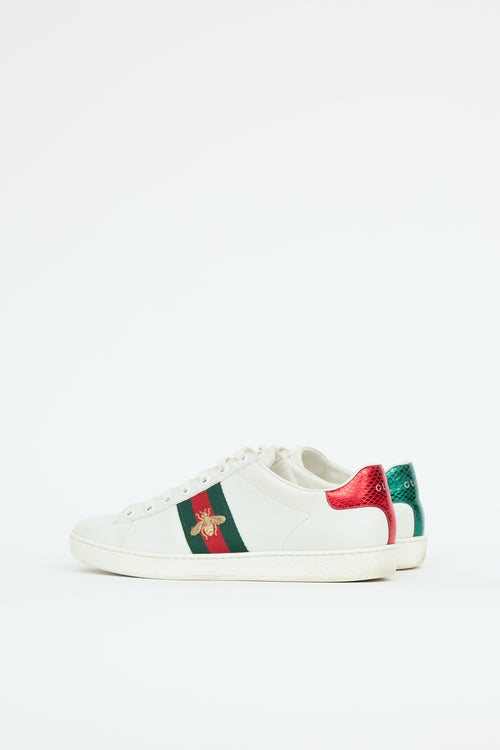 Gucci Leather Ace Sneaker