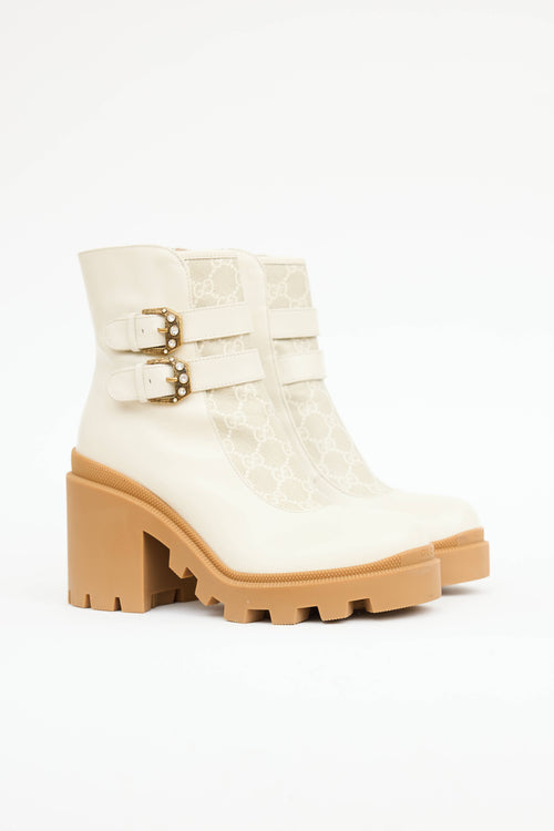Gucci GG Supreme Platform Boot
