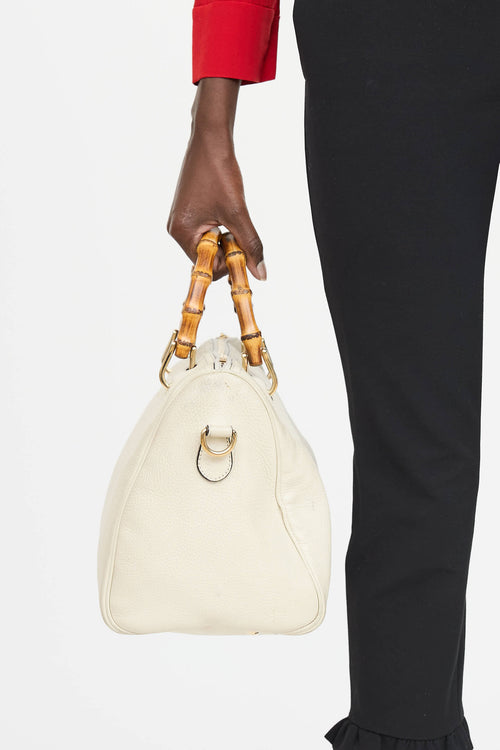 Gucci Bamboo Boston Bag