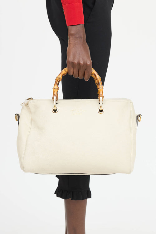 Gucci Bamboo Boston Bag