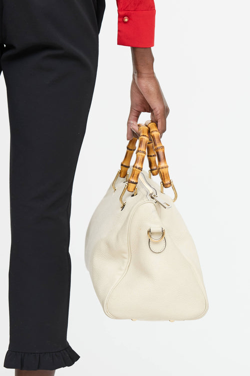 Gucci Bamboo Boston Bag