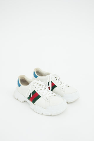 Gucci White Leather Nathan Chunky Sneaker