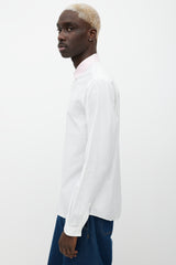 Gucci White & Multicolour Button Up Shirt