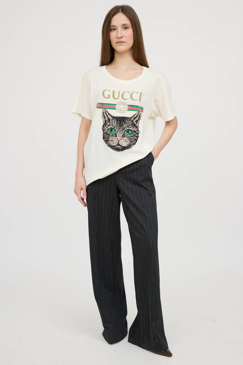GucciSequin Logo T-Shirt