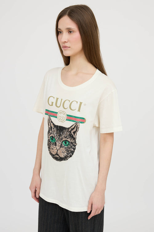 GucciSequin Logo T-Shirt