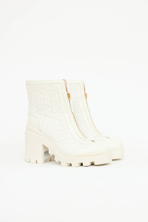 Gucci Quilted Rhombus Boot