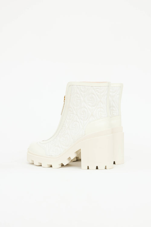 Gucci Quilted Rhombus Boot
