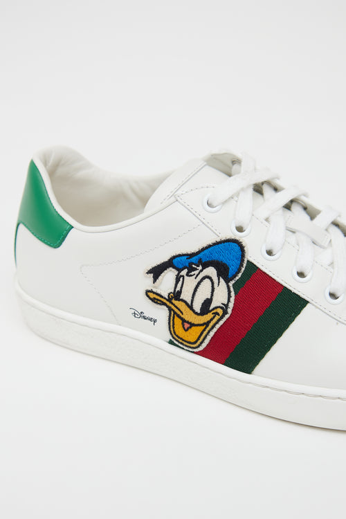 Gucci x Disney Embroidered Character Ace Web Sneakers