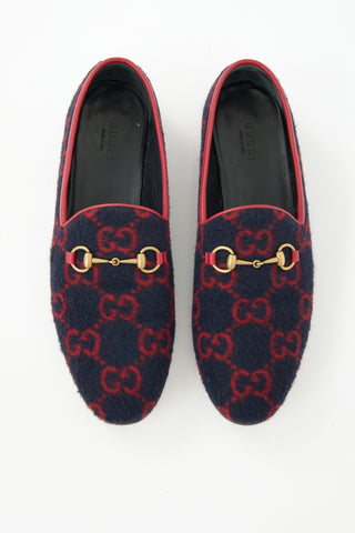 Gucci Wool GG Jordaan Loafer