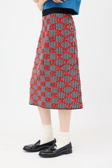 Gucci Wool GG Skirt