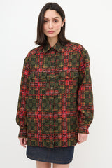 Gucci Wool GG Tartan Shirt