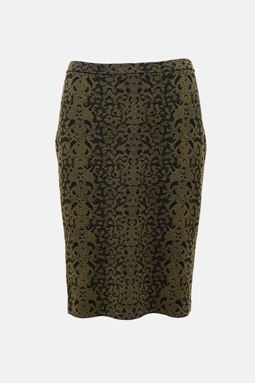 Gucci Wool Jacquard Knit Set