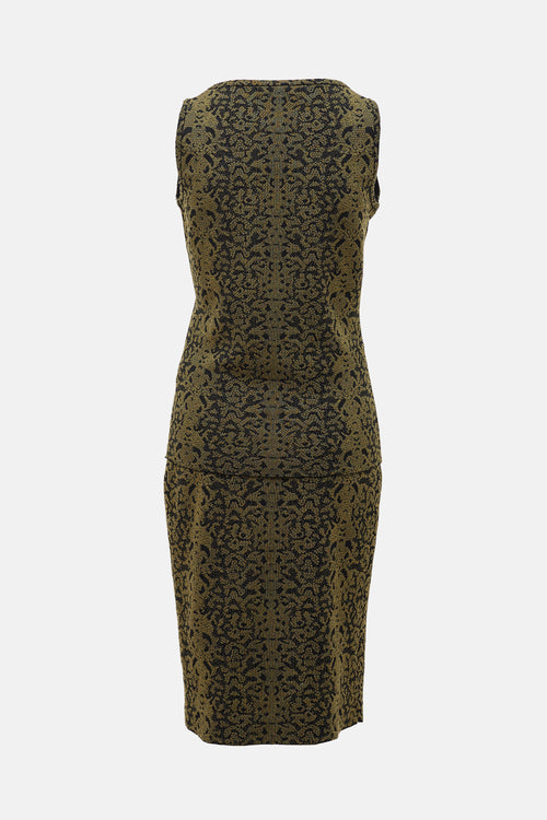 Gucci Wool Jacquard Knit Set