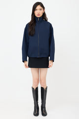Gucci Wool Logo Zip Jacket