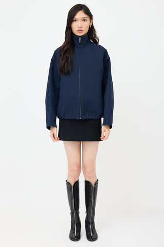 Gucci Wool Logo Zip Jacket