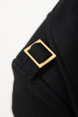 Gucci Wool Quilted Sleeve Coat