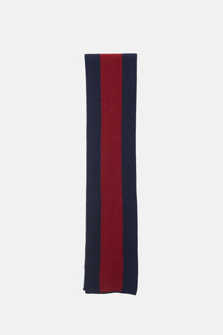 Gucci Wool Ribbed GG Scarf