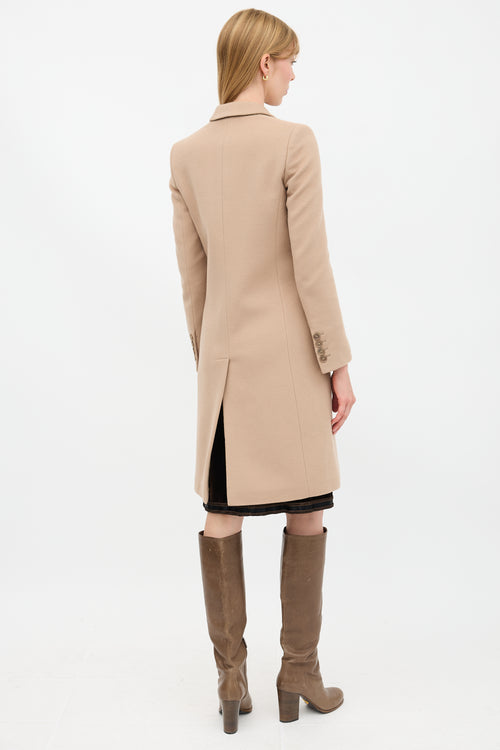 Gucci Wool Slim Fit Coat