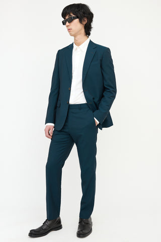 Gucci Wool Slim Leg Trouser