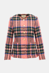 Gucci Wool Check Jacket
