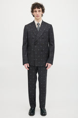 Gucci Wool GG New Sign Suit