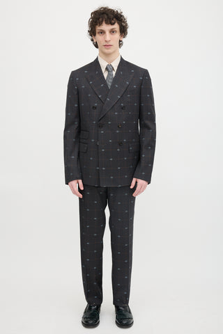 Gucci Wool GG New Sign Suit