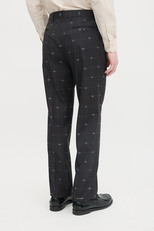 Gucci Wool GG New Sign Suit