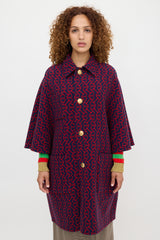 Gucci Wool Reversible Coat