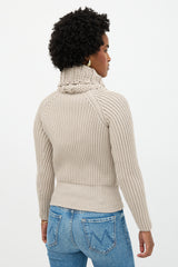 Gucci Wool Shawl Sweater