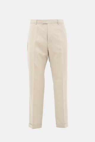 Gucci Wool Straight Trouser