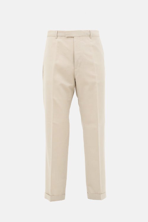 Gucci Wool Straight Trouser