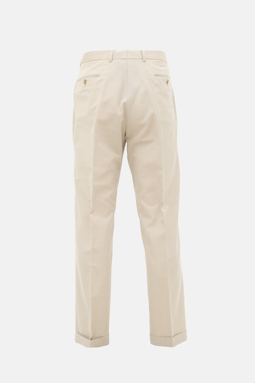 Gucci Wool Straight Trouser