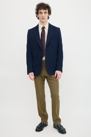 Gucci Wool Stripe Trouser