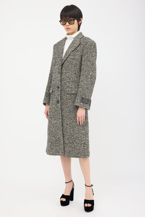 Gucci Wool Tweed Coat
