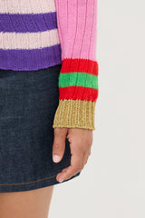 Gucci Wool & Cashmere Striped Sweater