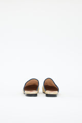 Gucci Raffia Princeton Mule