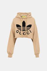 Gucci X Adidas Cropped Hoodie