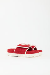 Gucci X Adidas GG Terry Slide